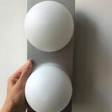 Vintage opaline wall lamp