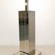 Hollywood Regency lamp base in brass by Roméo Rega, Italy circa 1970.