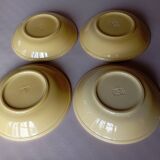 7 Gien "Sun" soup plates