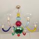 Murano glass chandelier after Gio Ponti, 1970s