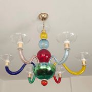 Murano glass chandelier after Gio Ponti, 1970s