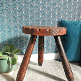 Vintage tripod stool
