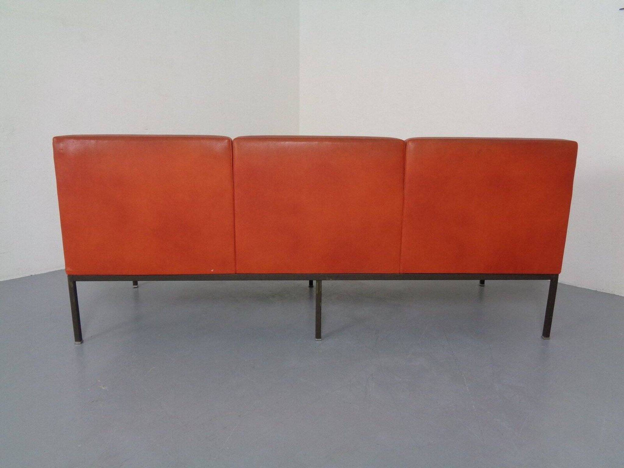 Minimalist 2-Seater and 3-Seater Bench, Germany, 1960s, Set of 2