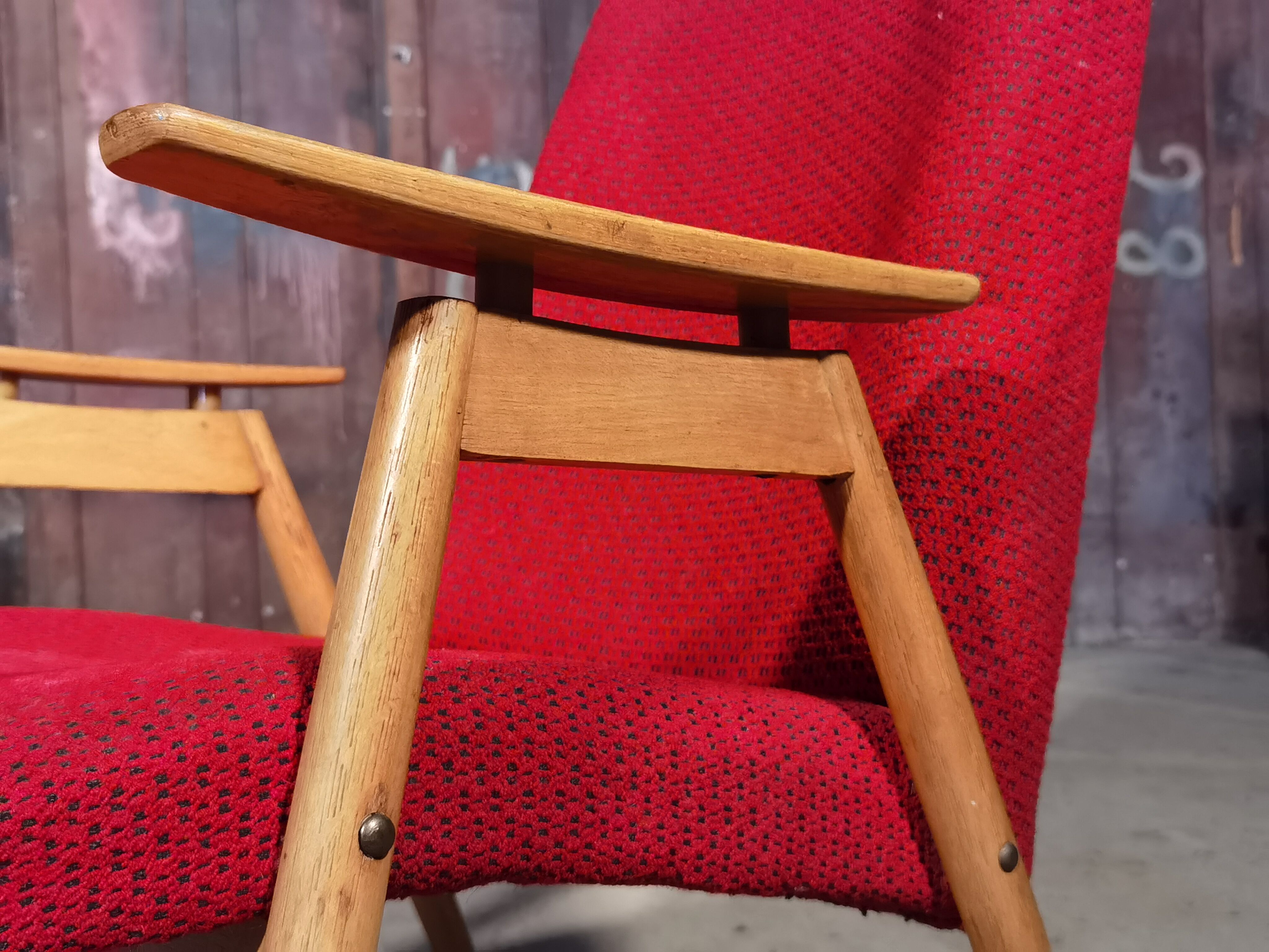 Paire de fauteuils tcheque de Jaroslav Smidek pour Jitona