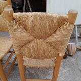 Meribel chair number 19 by Charlotte Perriand, Sentou edition, 1960s