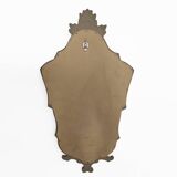 French rococo-baroque style Mirror in wood with gilded frame