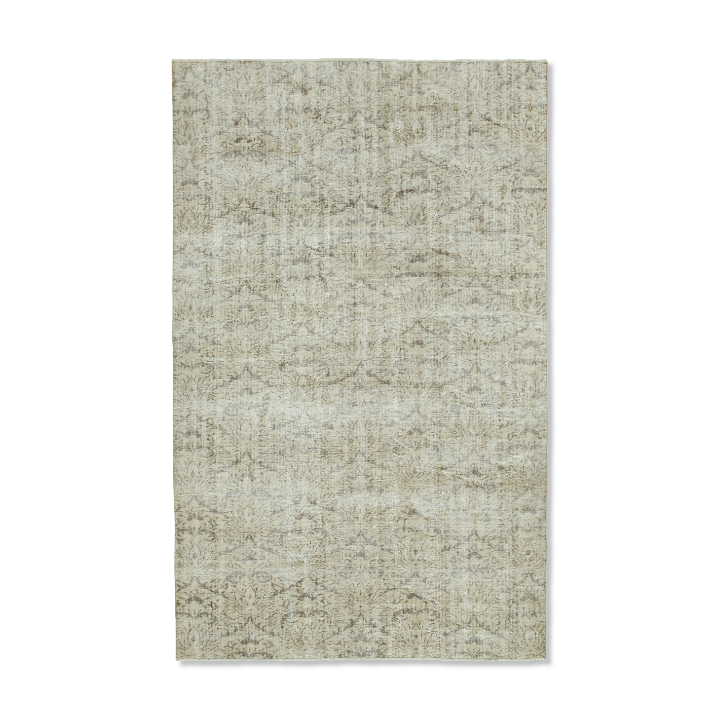 Handmade Decorative Oriental Beige Rug 193 cm x 306 cm - 36646