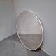 1970s Czechoslovakian Round Wall Mirror with Beige Frame