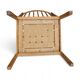Danish spindle arm chair 1960s