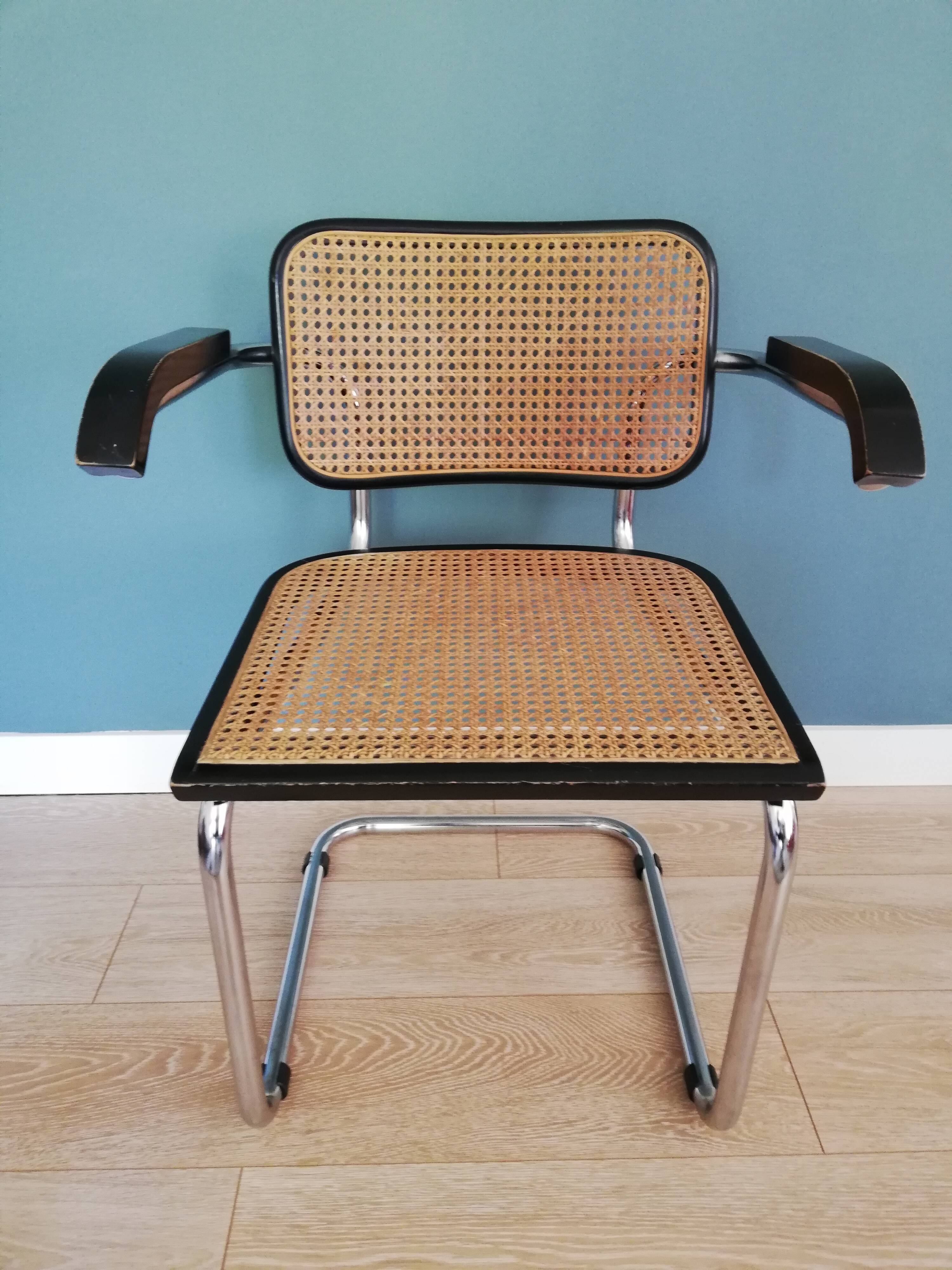 Cesca b64 armchair by Marcel Breuer