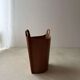 Vintage paperbin Einar Barnes PS Heggen teak 1960s