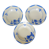 3 vintage deep plates 210846