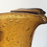 Bubble glass pitcher