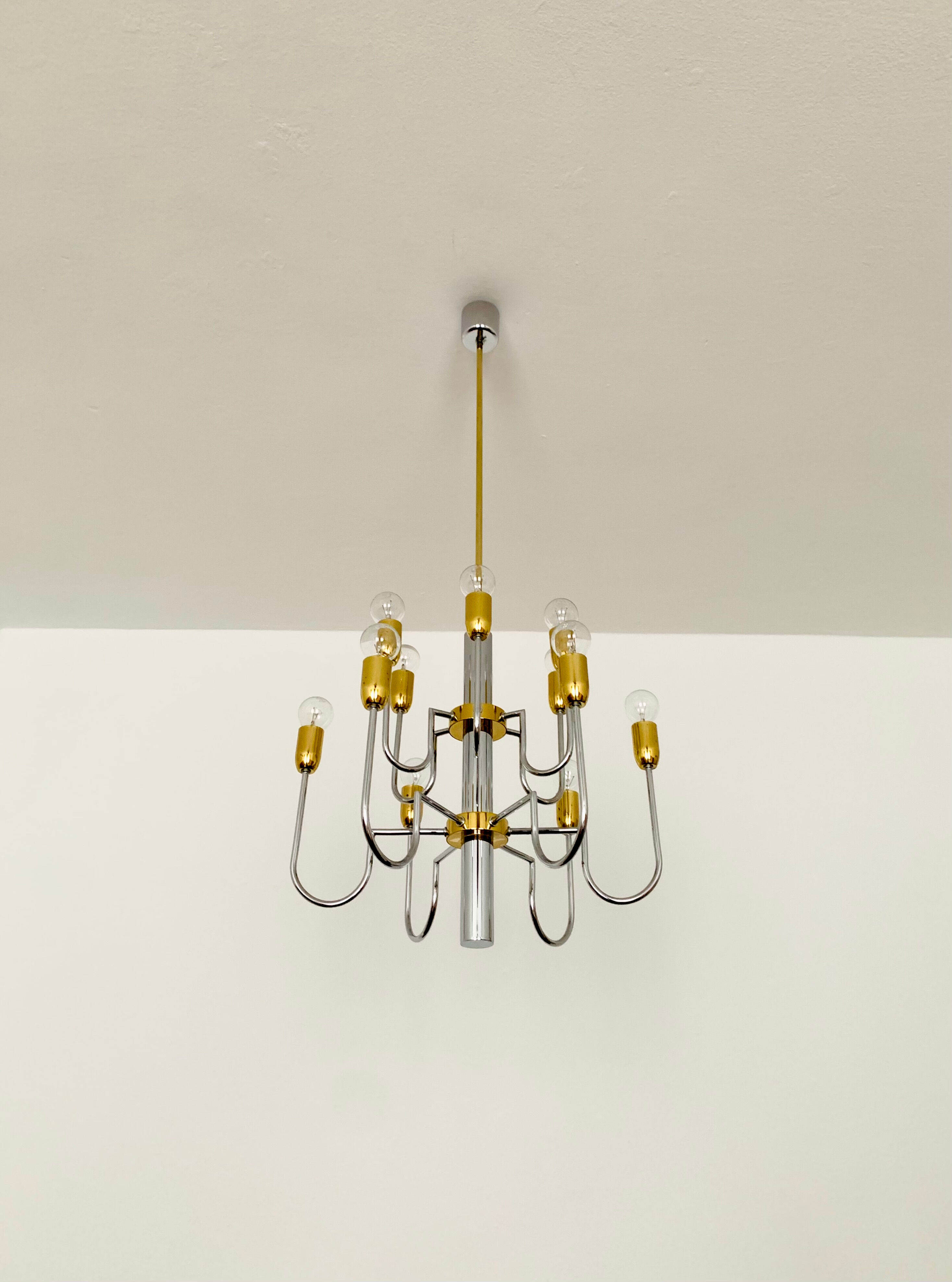 Bicolor chandelier