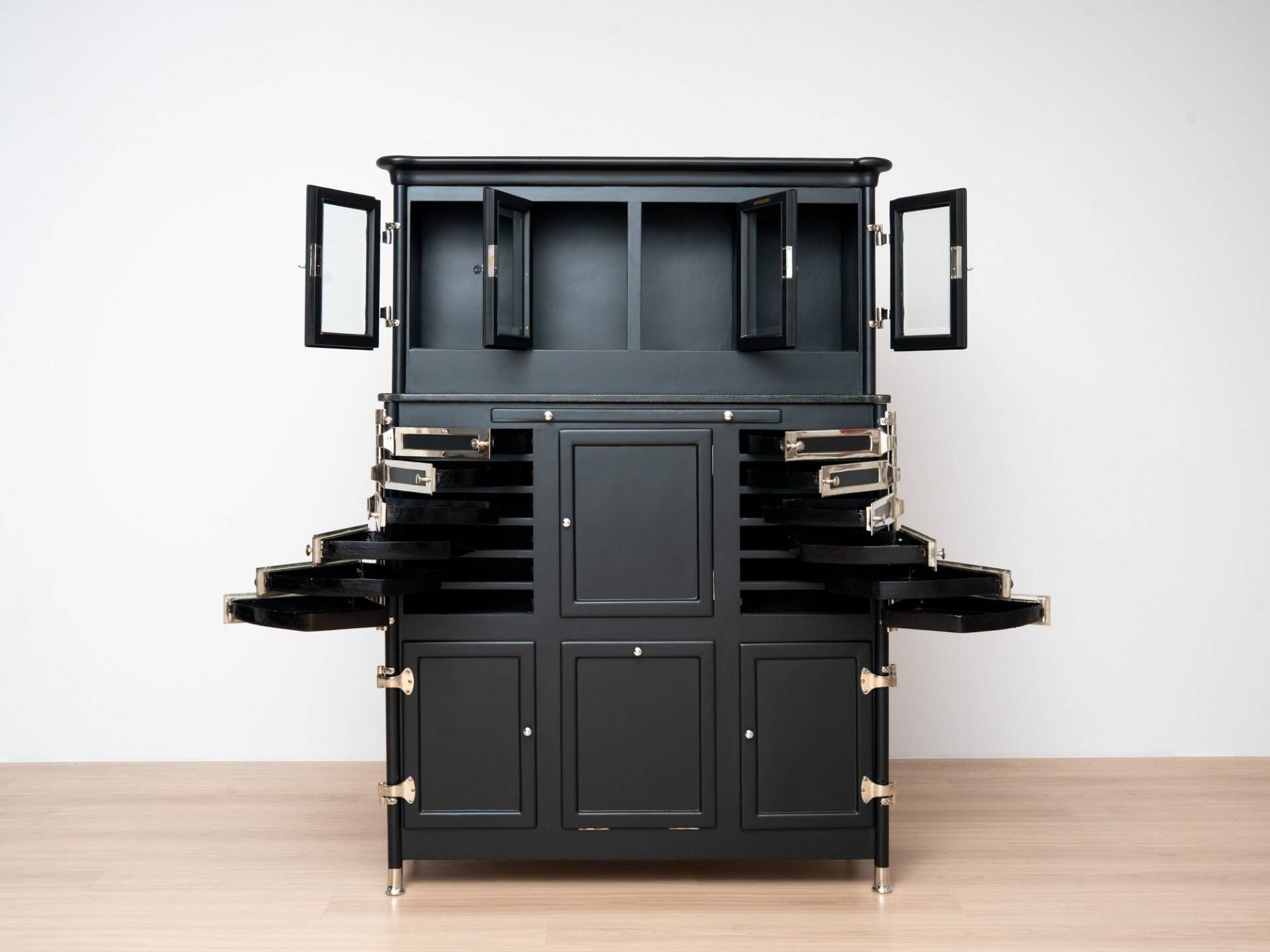 German Dental Instrument Cabinet by Arnold Biber, Pforzheim, Circa 1920