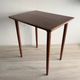 Table d'appoint en teck danois vintage des années 1960