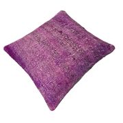 Housse de coussin nouée à la main turque vintage, 45 x 45 cm