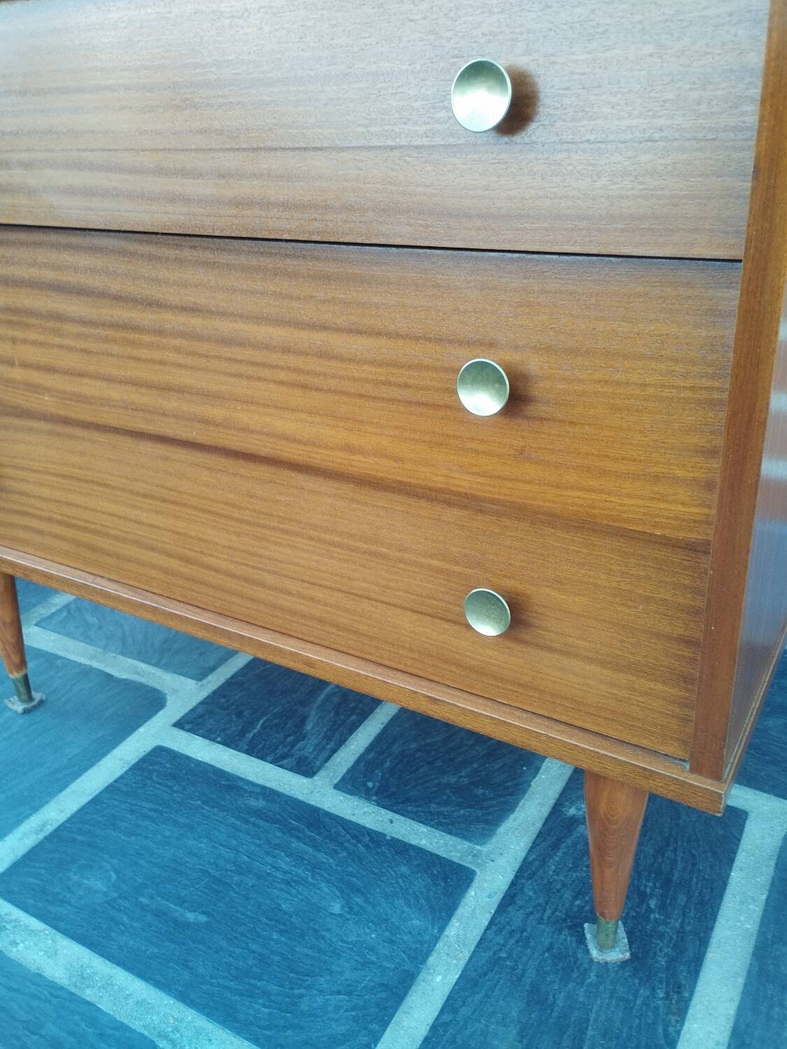 Vintage wooden chest of drawers