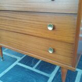 Vintage wooden chest of drawers