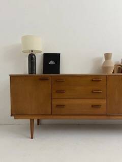 large vintage teak sideboard
