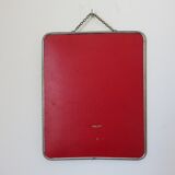 Old barber mirror with chain 50 years 60