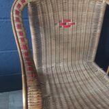 Rattan armchair
