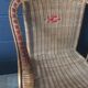 Rattan armchair