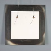 Vintage mirror FontanaArte Brama design Gianni Celada Italy 1970s