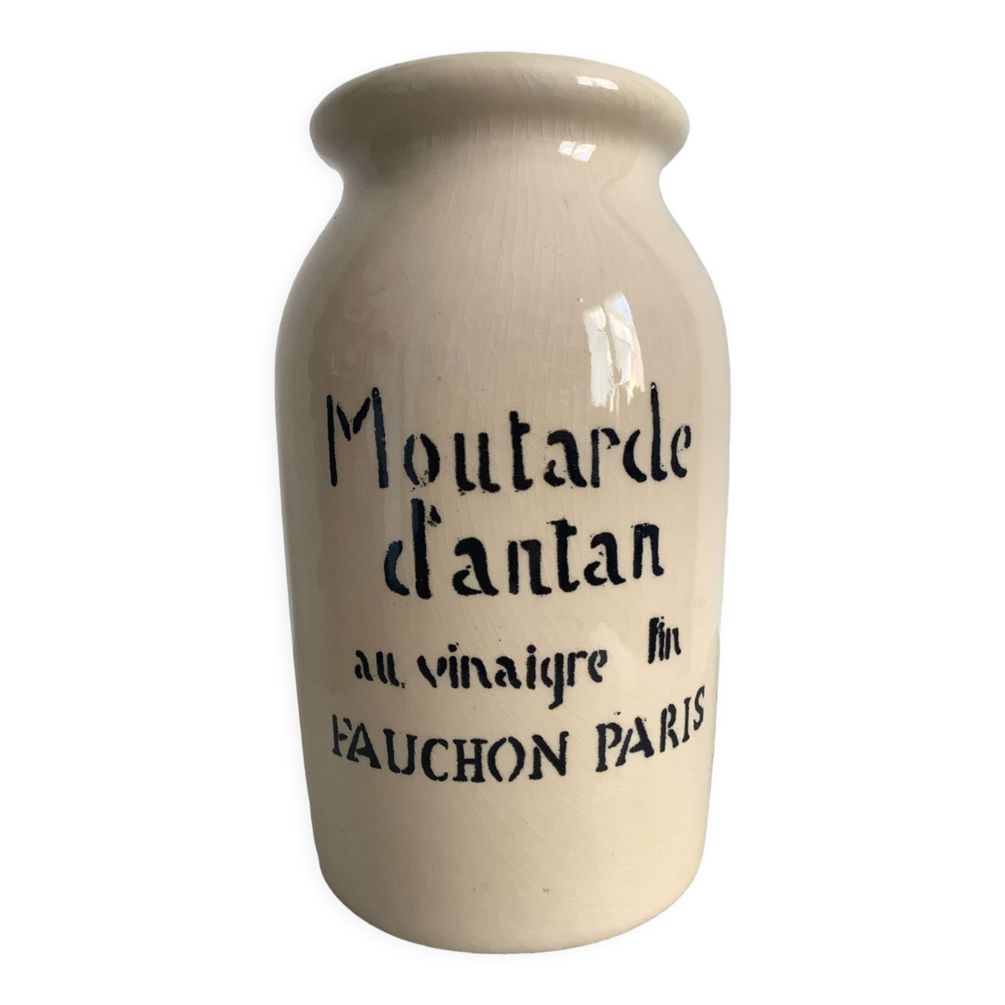 Fauchon mustard pot