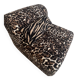 Leopard boucle wool armchair