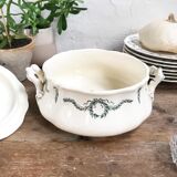 Longchamp iron-earth soupière