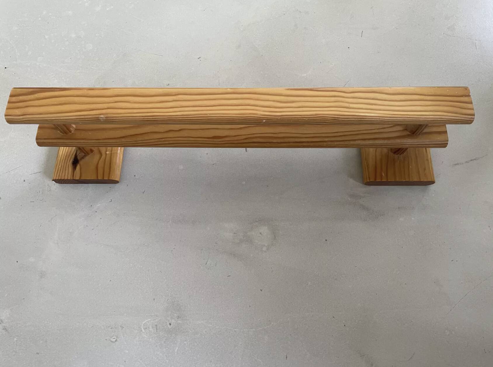 Vintage wooden napkin holder