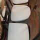 Lot of 9 retaped vintage chairs