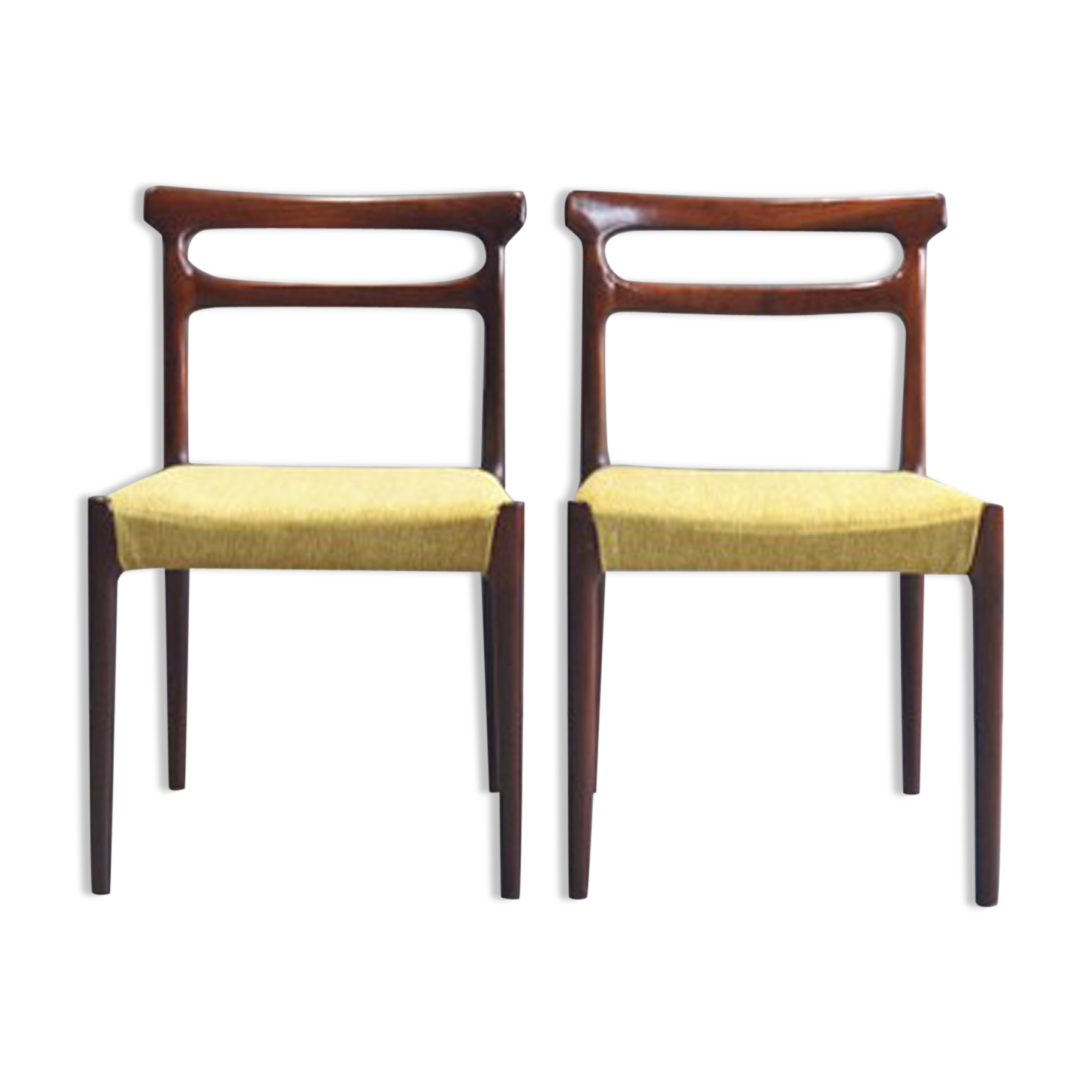 Set of rosewood Dining chairs