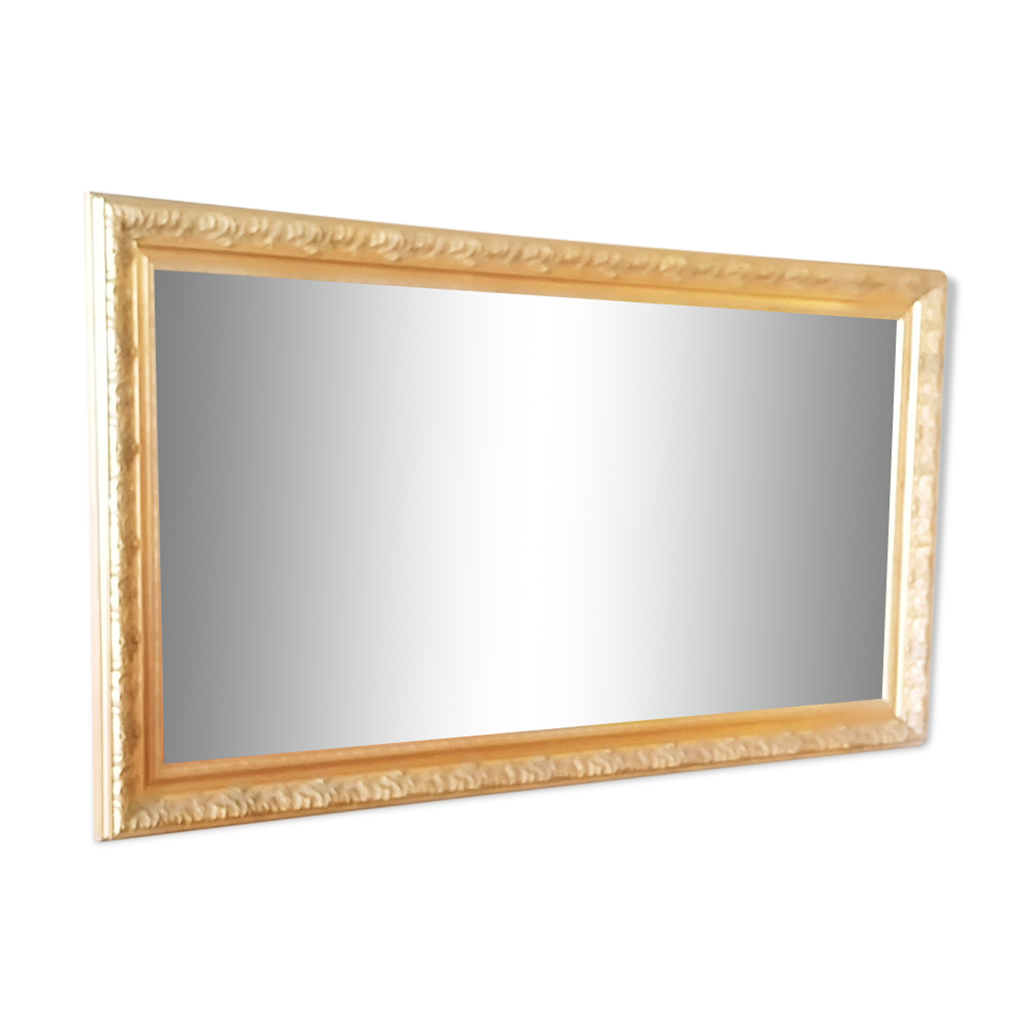 Miroir classique doré 140x75cm