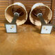 Pair of Antique Neoclassical Bedside Lamps Column Gilded Bronze France