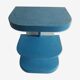 Blue bedside table
