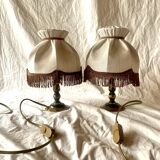Pair of vintage accent lamps