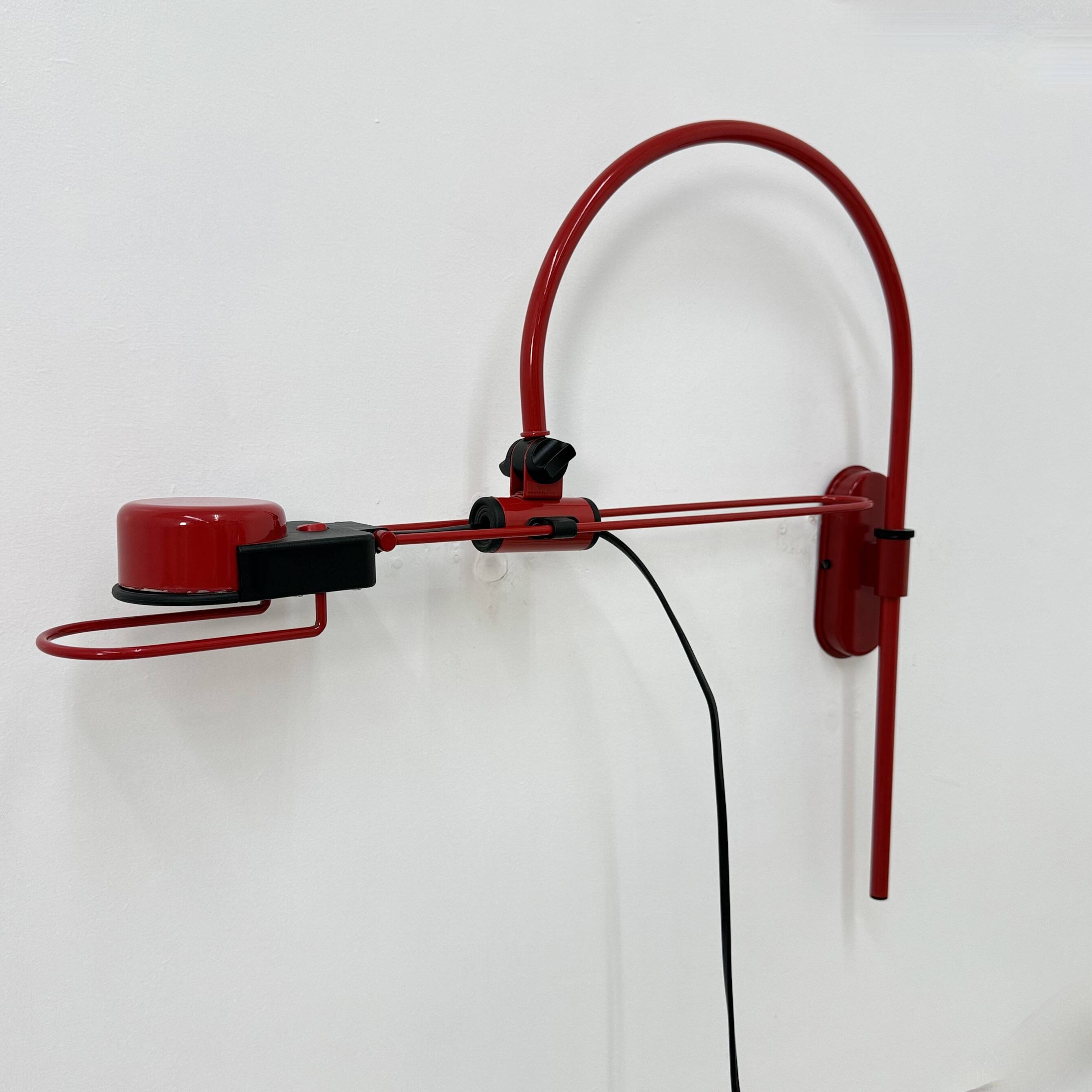 Italian adjustable wall Lamp by Vico Magistretti, 1980s