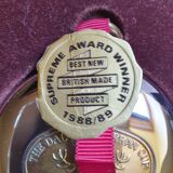 Flaccid " Grants of Dalvey Ltd. Scotland. stainless steel and copper medallions, deer decoration