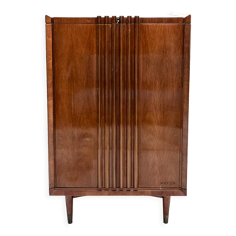Highboard Art Deco old radio cabinet Acec