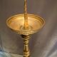 Large bronze candle pique eighteenth Louis XIV