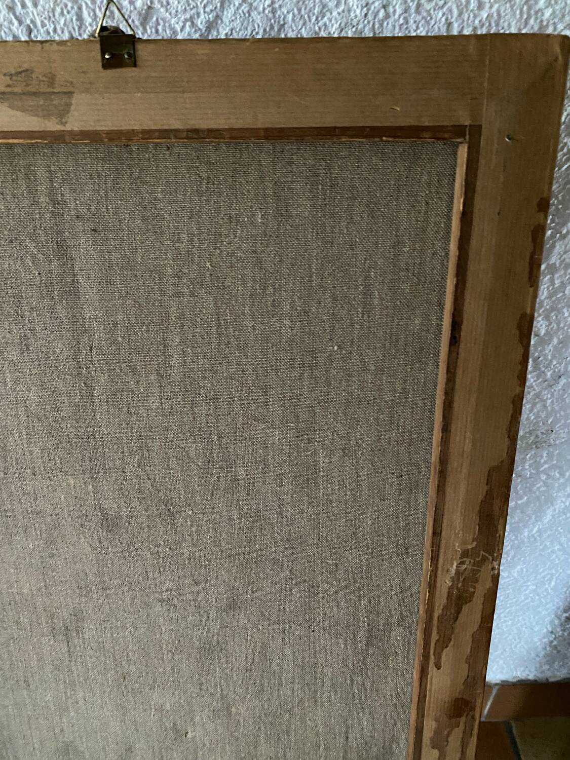 Huile sur toile « portrait femme Belle Époque »