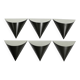 Set of six very rare large 1970s metal wall lights by Staff | Model 2020/21