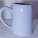 Set of 2 stoneware tankards / mugs 50cl light blue