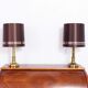 Pair of lamp Wortmann and Filz years 50/60