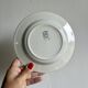 Set of 6 vintage dessert plates Model Nice by Moulin des Loups