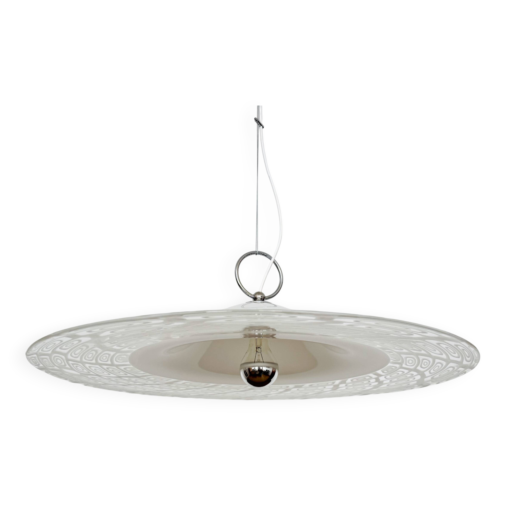 Large Murano Glass Pendant Lamp