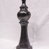 Grande aiguière / bougeoir, vase . céramique signée jean marais