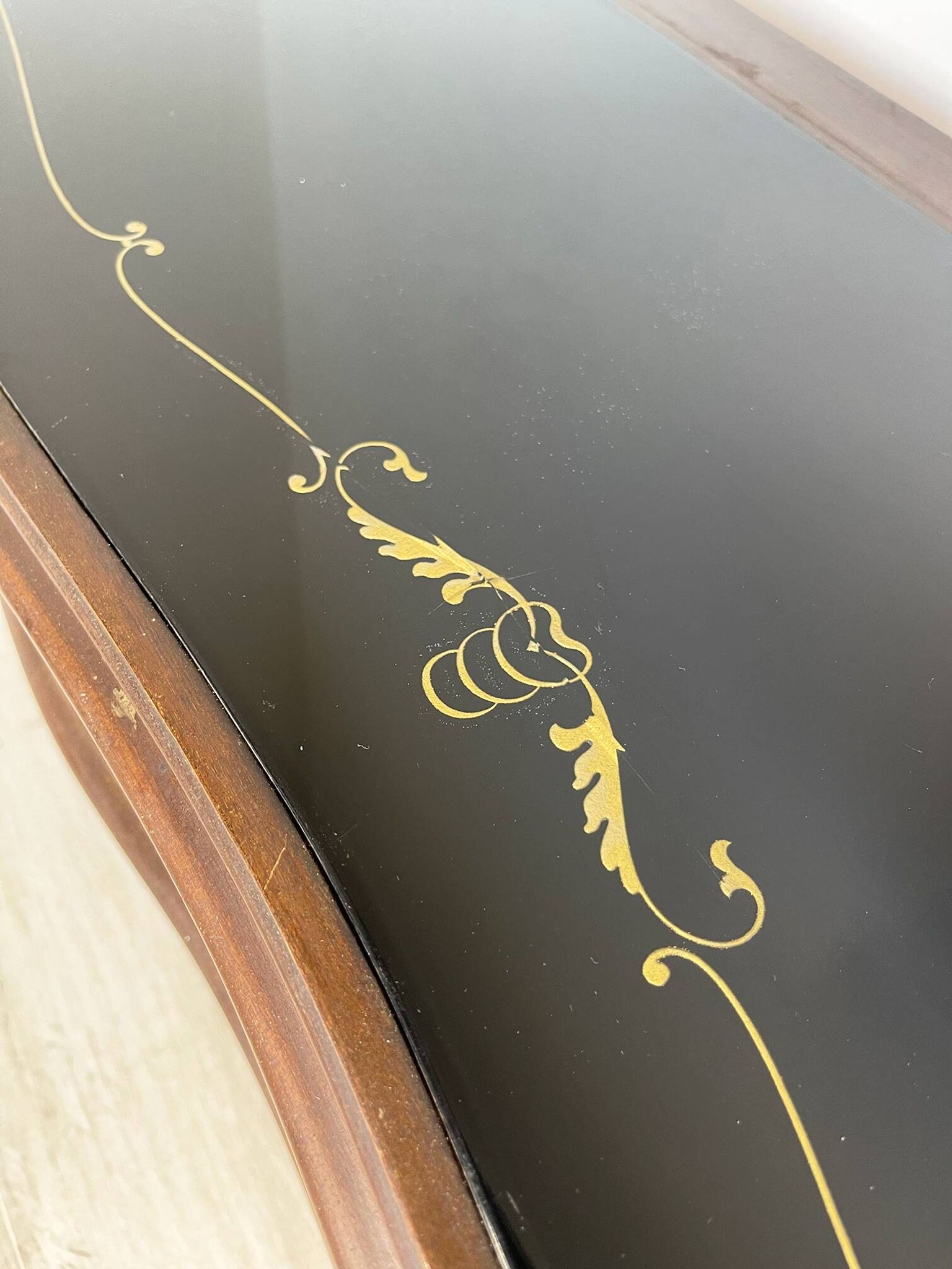 Console italienne/table pétinuse des années 1950